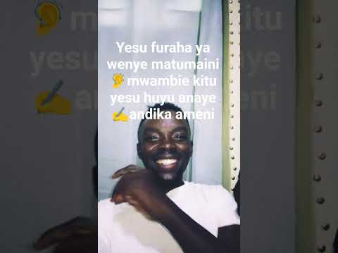 Yesu Mufalme Wa Miyoyo Ya Wataka Tifu