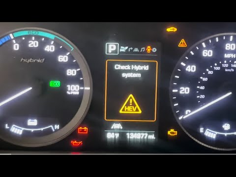 P0E0C Hyundai Sonata 2016 Check Hybrid System حل مشكله عدم تشغيل سوناتا