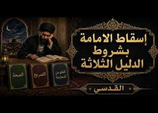 إسقاط الإمامة بشروط الدليل الثلاثة القدسي