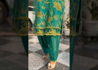 Beautiful Latest Design Trending Fashion Punjabi Dress Suit Song Shorts Video Viral
