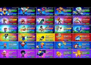  All Brawlers All Skins Unlock Animations Wendy Nori In Brawl Stars