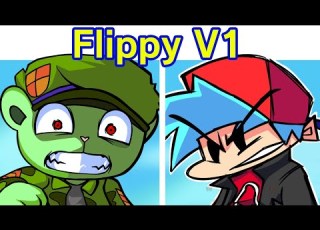 Friday Night Funkin VS Flippy Flipped Out V1 FULL WEEK Cutscenes FNF Mod Happy Tree Friends