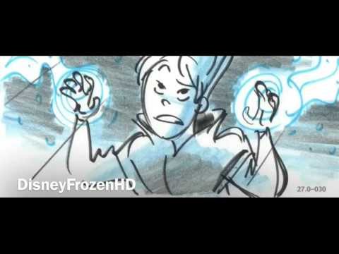 Disney Frozen Deleted Scene Evil Elsa