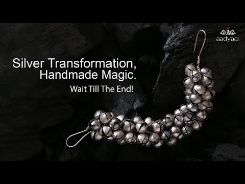 92 5 Silver Gajra Making Video Handmade By House Of Aadyaa