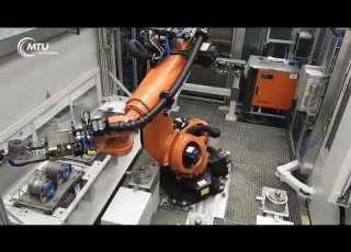 Flexibles Fertigungssystem FFS Bei Der MTU Schaufelfertigung Mit Autopilot