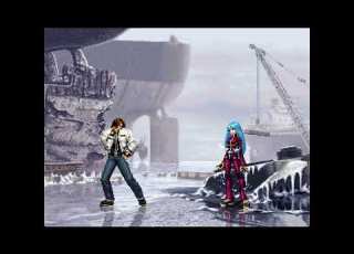 KOF Mugen Kyo Kusanagi VS Kula Diamond