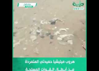  هروب ميليشيا حميدتي المتمردة من أبطال القوات المسلحة