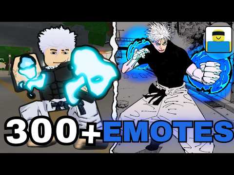 ALL 317 Emotes In Jujutsu Shenanigans Anime References