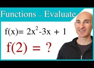  Evaluating Functions Intro To Function Notation