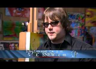  Blind Artist Paints With Imagination