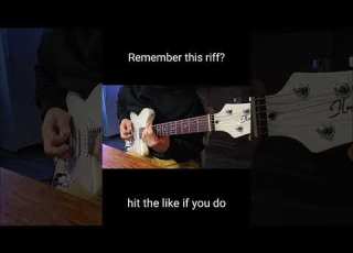 Who Remembers This Riff