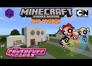  Minecraft PE Map The Powerpuff Girls House