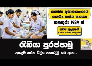 Ministry Of Health Job Vacancies 2026 Rajaye Rakiya Govermrnt Job Rajaye Job Job Jobvacancy
