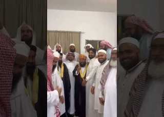 مدینہ منورہ میں مولانا ڈاکٹر منظور مینگل صاحب اور مولانا عبد الغفور حیدری صاحب کا شاندار استقبال