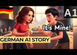 Learn German With An EASY A1 Banana Story For Beginners