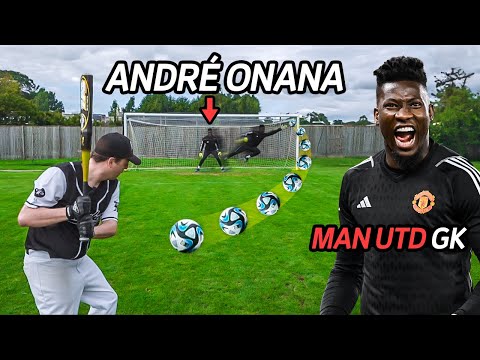 ANDRE ONANA CONTRE UN FRAPPEUR DE BASEBALL Peut Il Sauver Une Balle à 195 Km H