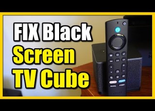 How To Fix Black Screen Or No Signal On FIRE TV CUBE Fast Tutorial