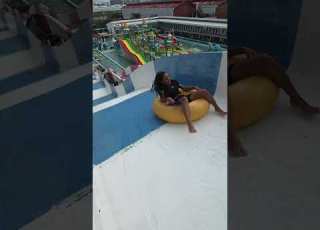 SCREAM ALL THAT LIFE FORCE Waterpark Waterslide Shorts