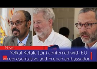 Chief Of Amhara Region Yelkal Kefale Dr Talks EU Representative And French Ambassador