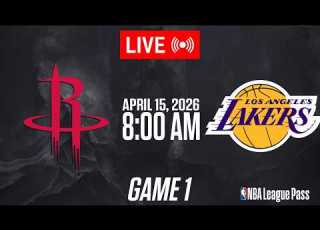  NBA LIVE Houston Rockets Vs Los Angeles Lakers GAME 1 April 15 2026 NBA 2K26 GAMEPLAY
