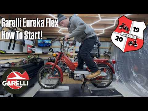 How To Start A Garelli Eureka Flex Moped With A NOI Motor