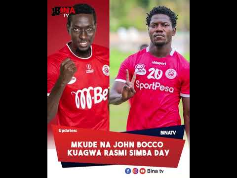 MKUDE NA BOCCO KUAGWA RASMI SIMBA DAY