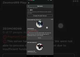  My Private Server Got Deactivated