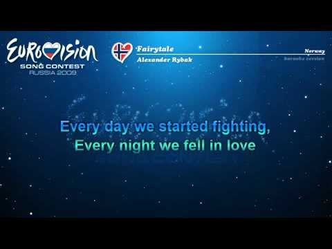 Karaoke Norway Alexander Rybak Quot Fairytale Quot
