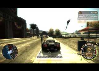  NFSMW 2005 Carrera GT Obliterates Puny Police Cars