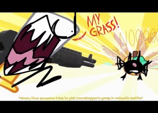 Animatic Battle But Only When Someone Tries To Pluck Doorstopper S Grass