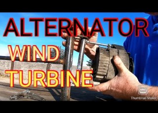 Car Alternator Wind Turbine No Mods Car Alternator Wind Generator How To Construct