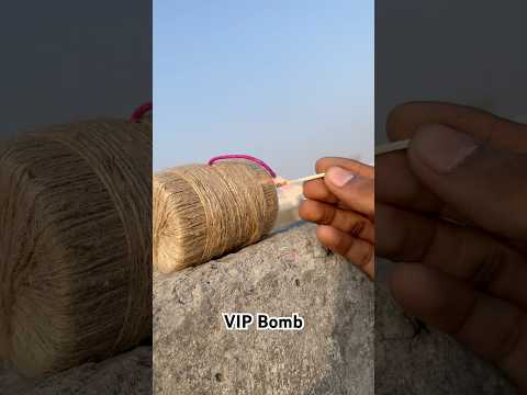 VIP Bomb Testing Crackers Fireworks Testingcracker Patakhetesting Diwali Experiment Bomb Fyp