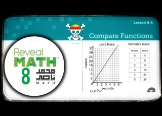 Reveal Math Grade 8 5 4 Compare Functions