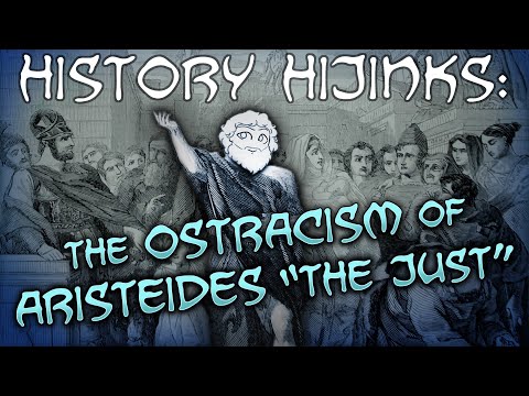 History Hijinks The Ostracism Of Aristeides The Just