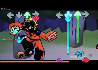 FNF Glitch Naruto TOURING THE UNIVERSE High Effort Technical Showcase Anime Animation Study