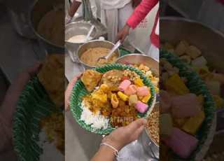 ISKCON Attapur Bramhacari Ashram Prasad Sri Rama Navami Shorts Trending Annadanam