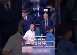 The Moment When Pep Guardiola Showed Respect For Palestine Shorts