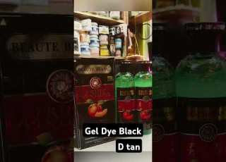 Gel Hair Colour Black Chennaicosmetics Chennaisalon Valasaravakkam