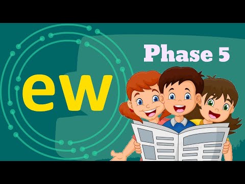 The EW YOU Sound Phase 5 Phonics
