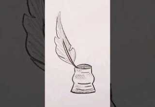 How To Draw An Ink Step By Step كيفية رسم حبر خطوة بخطوة