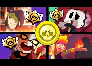  ALL ANIMATIONS OF THE LEGENDARY BRAWLERS FROM THE BRAWL STARS GAME