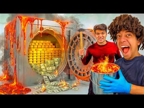 اسرع يوتيوبر يفتح الخزنه الصحيحه يكسب اللى جواها FIRST TO BREAK OPEN 100 000 SAFE KEEPS IT