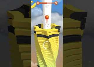  Stack Ball Crash Platforms Level 37 Gameplay Walkthrough Android Shorts