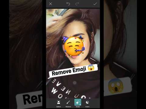 How To Remove Emojis From Pictures Shorts How To Remove Emojis From Pictures Shorts