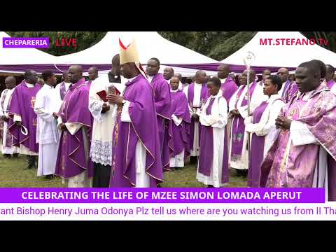 CELEBRATING THE LIFE OF MZEE SIMON LOMADA II CHEPARERIA PARISH II CATHOLIC DIOCESE OF KITALE