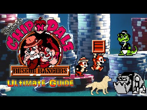 RescueRangers Chip N Dale Rescue Rangers NES ULTIMATE GUIDE ALL Levels ALL Secrets 100