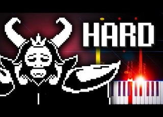  Bergentrückung From Undertale Piano Tutorial