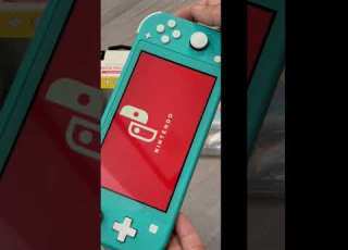Nintendo Switch Lite Turquoise Unboxing Nintendo Turquoise Gift Giftideas
