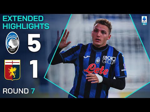 ATALANTA GENOA 5 1 EXTENDED HIGHLIGHTS SERIE A 2024 25