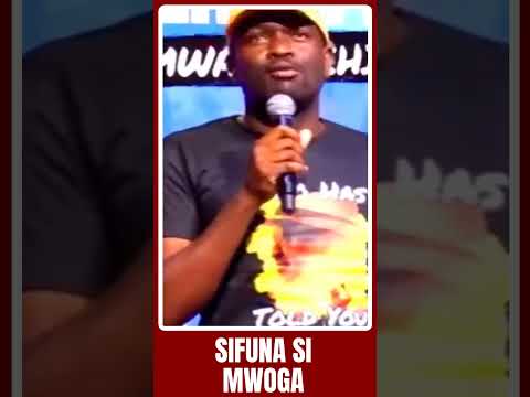 Sifuna Si Mwoga Youtubeshorts Fypviralシ News Oburuodinga Edwinsifuna Babuowino Shortvideo